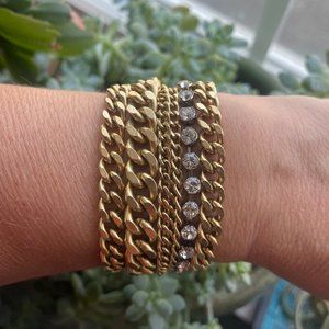 Gorsuch Gold-Plated Statement Bracelet